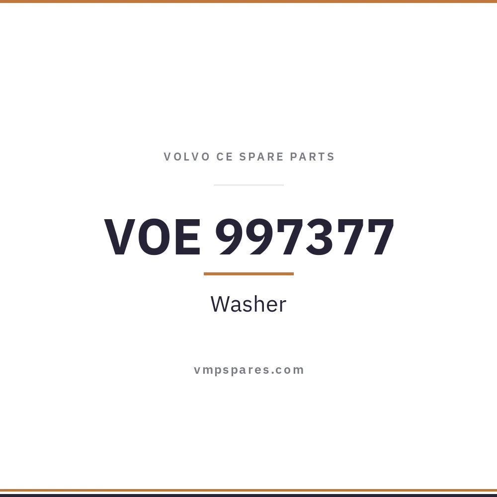 VOE 997377 – Washer