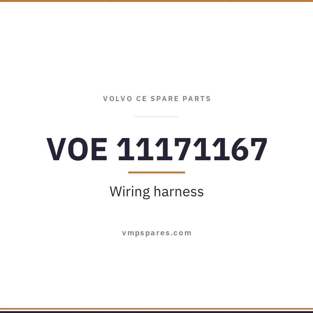 VOE 11171167 – Wiring harness