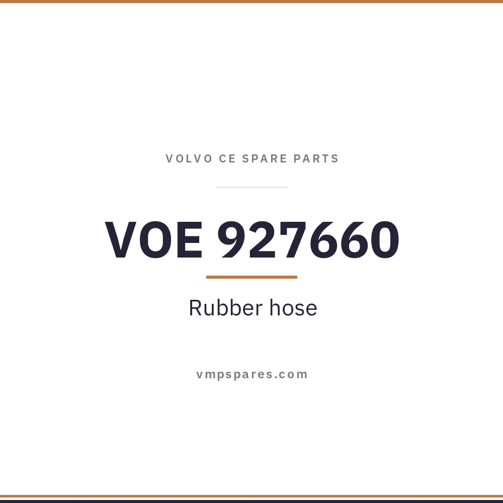 VOE 927660 – Rubber hose