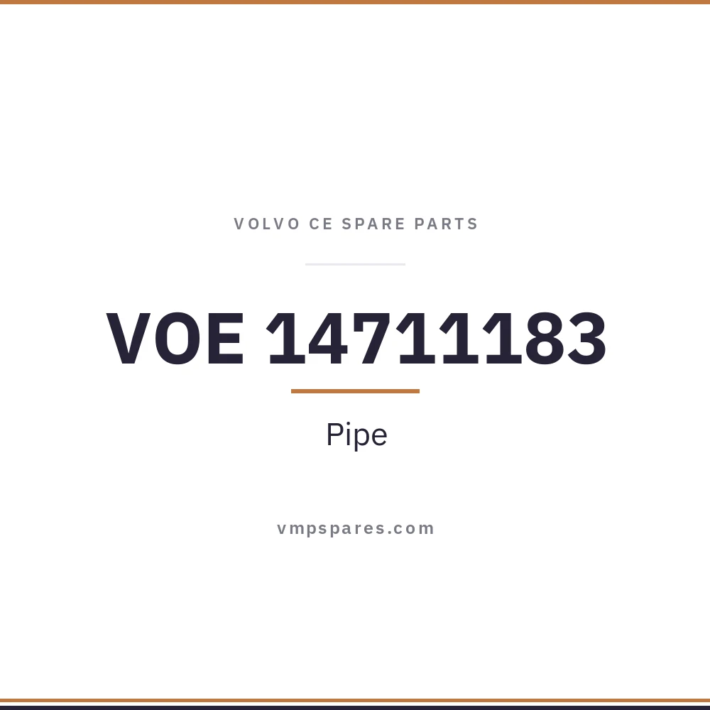 VOE 14711183 – Pipe
