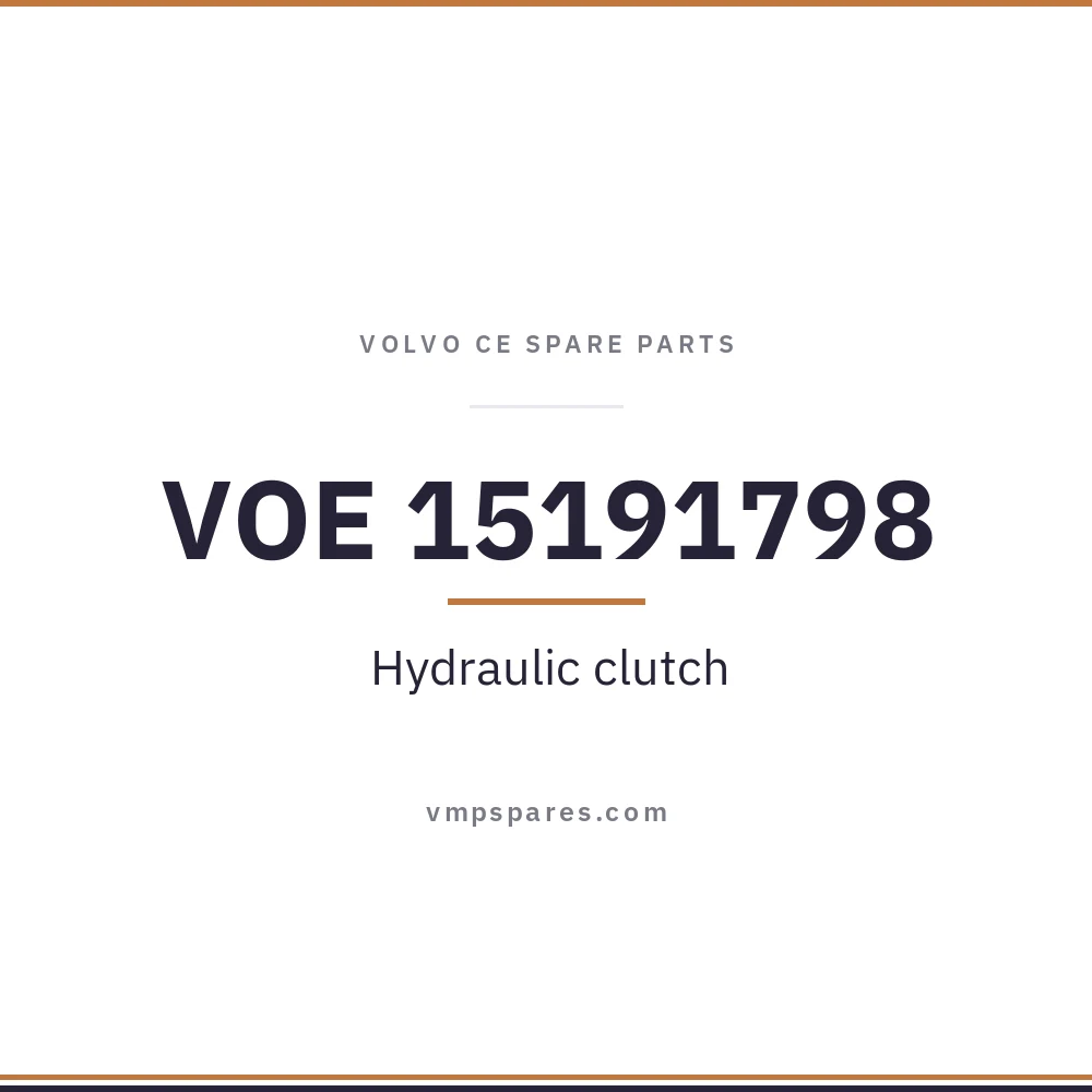 VOE 15191798 – Hydraulic clutch