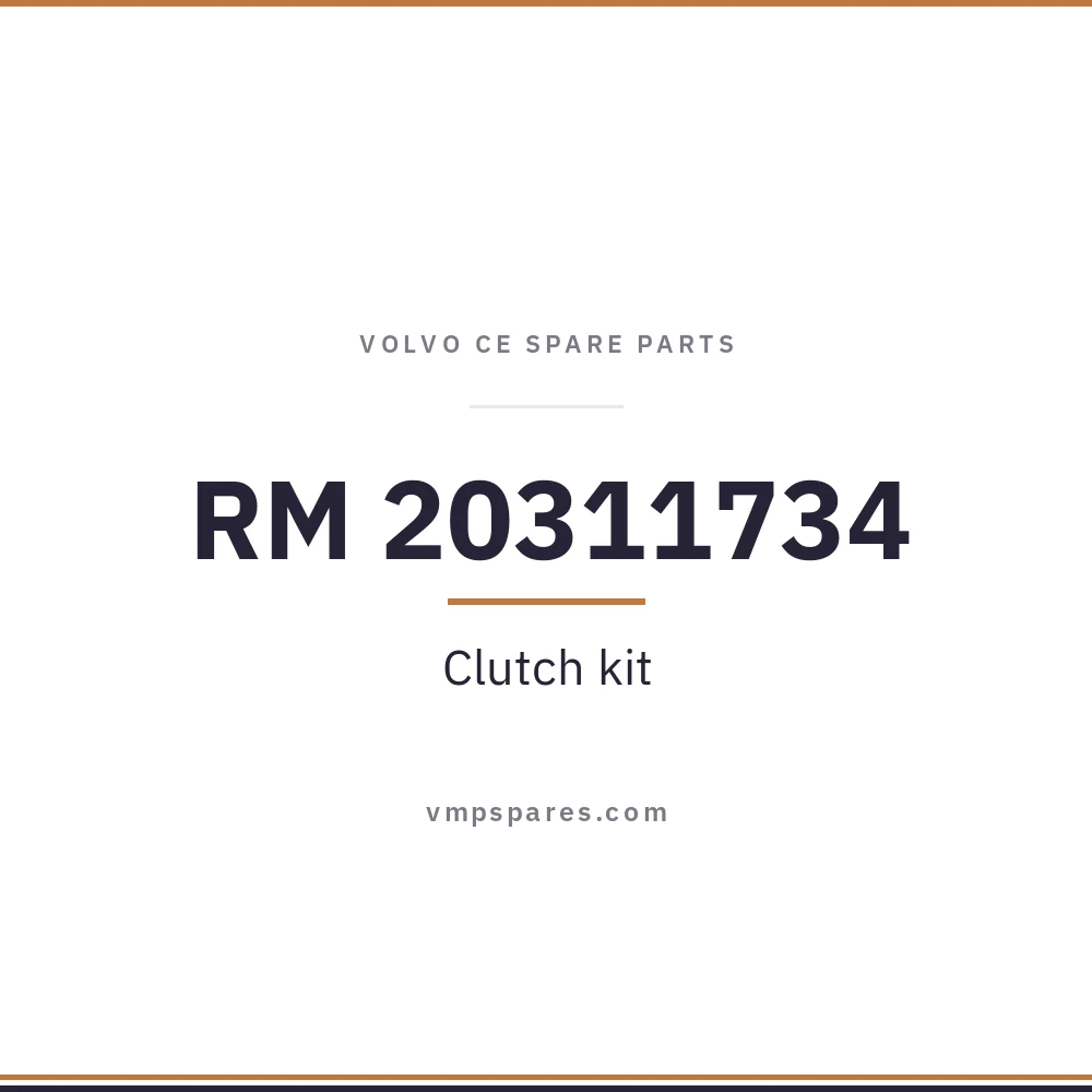 RM 20311734 – Clutch kit