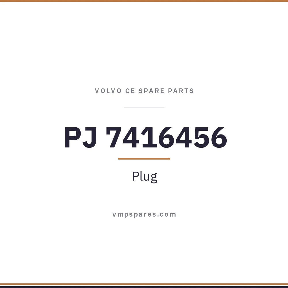 PJ 7416456 – Plug