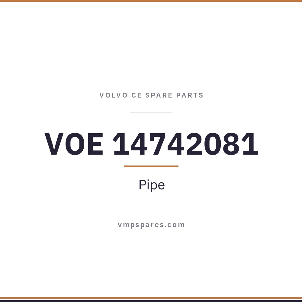 VOE 14742081 – Pipe