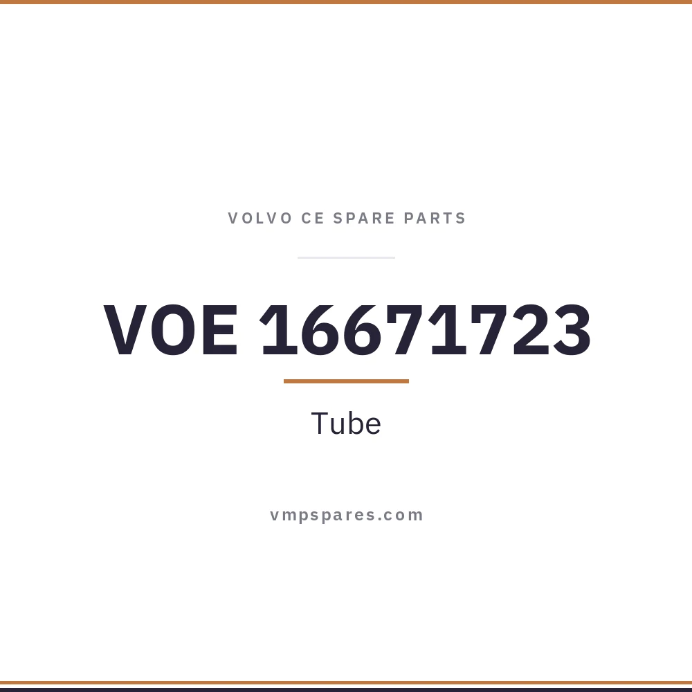 VOE 16671723 – Tube