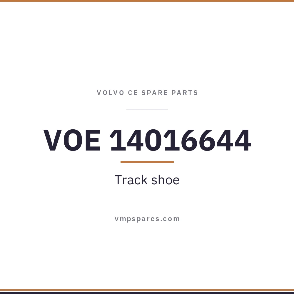 VOE 14016644 – Track shoe