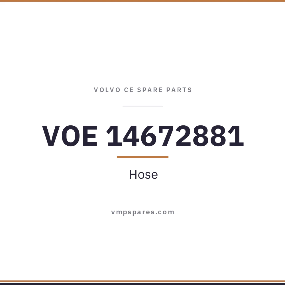 VOE 14672881 – Hose