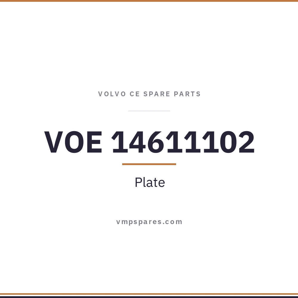 VOE 14611102 – Plate