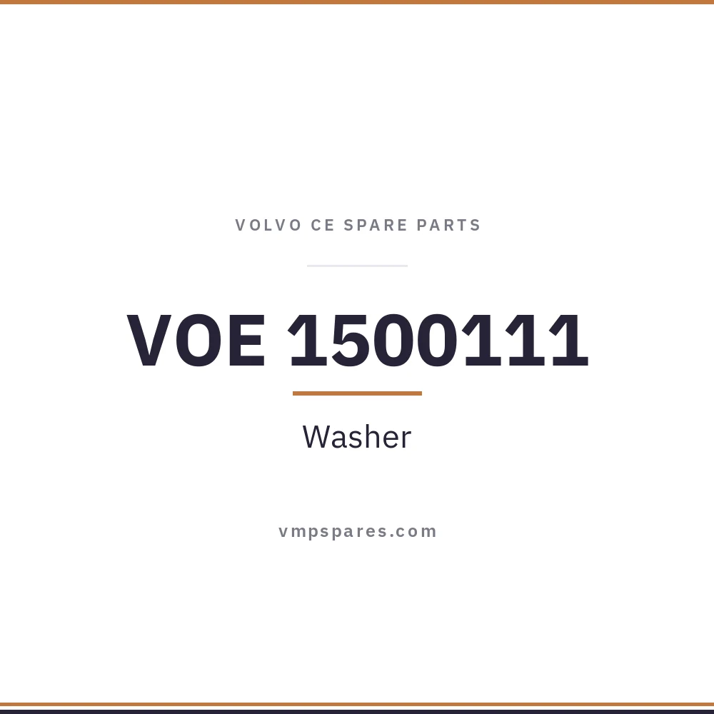 VOE 1500111 – Washer