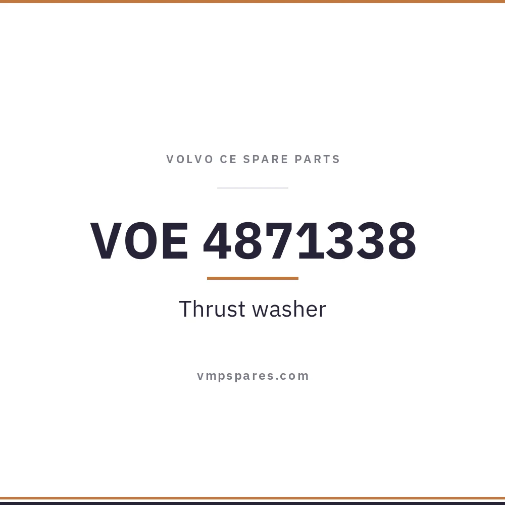 VOE 4871338 – Thrust washer
