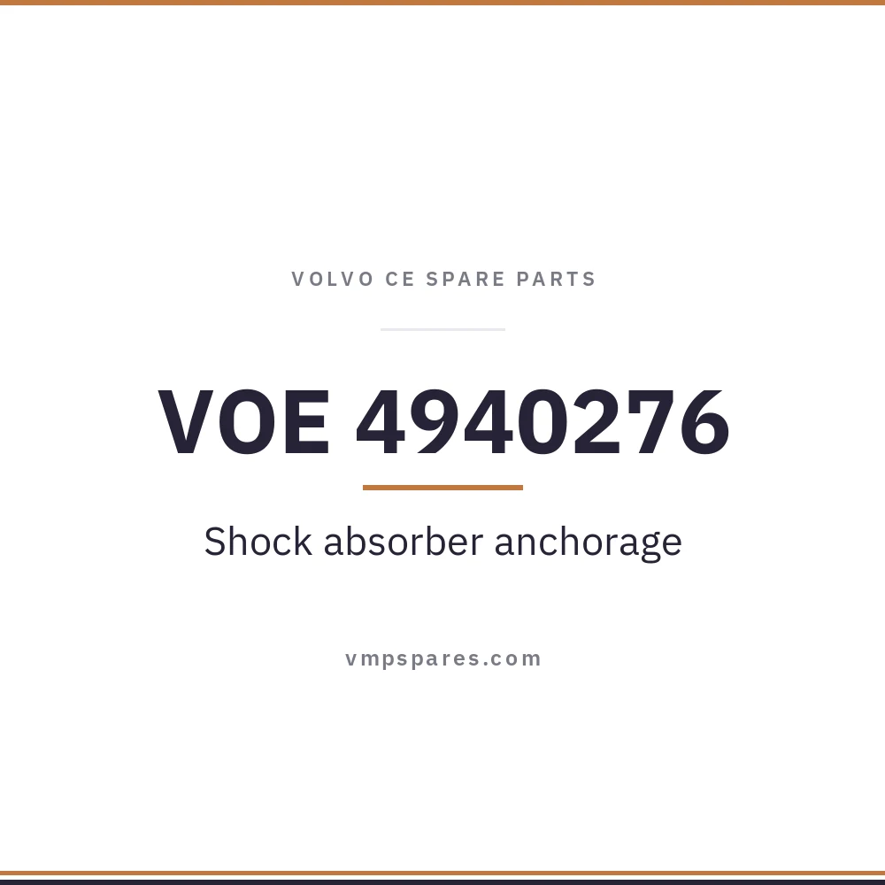 VOE 4940276 – Shock absorber anchorage