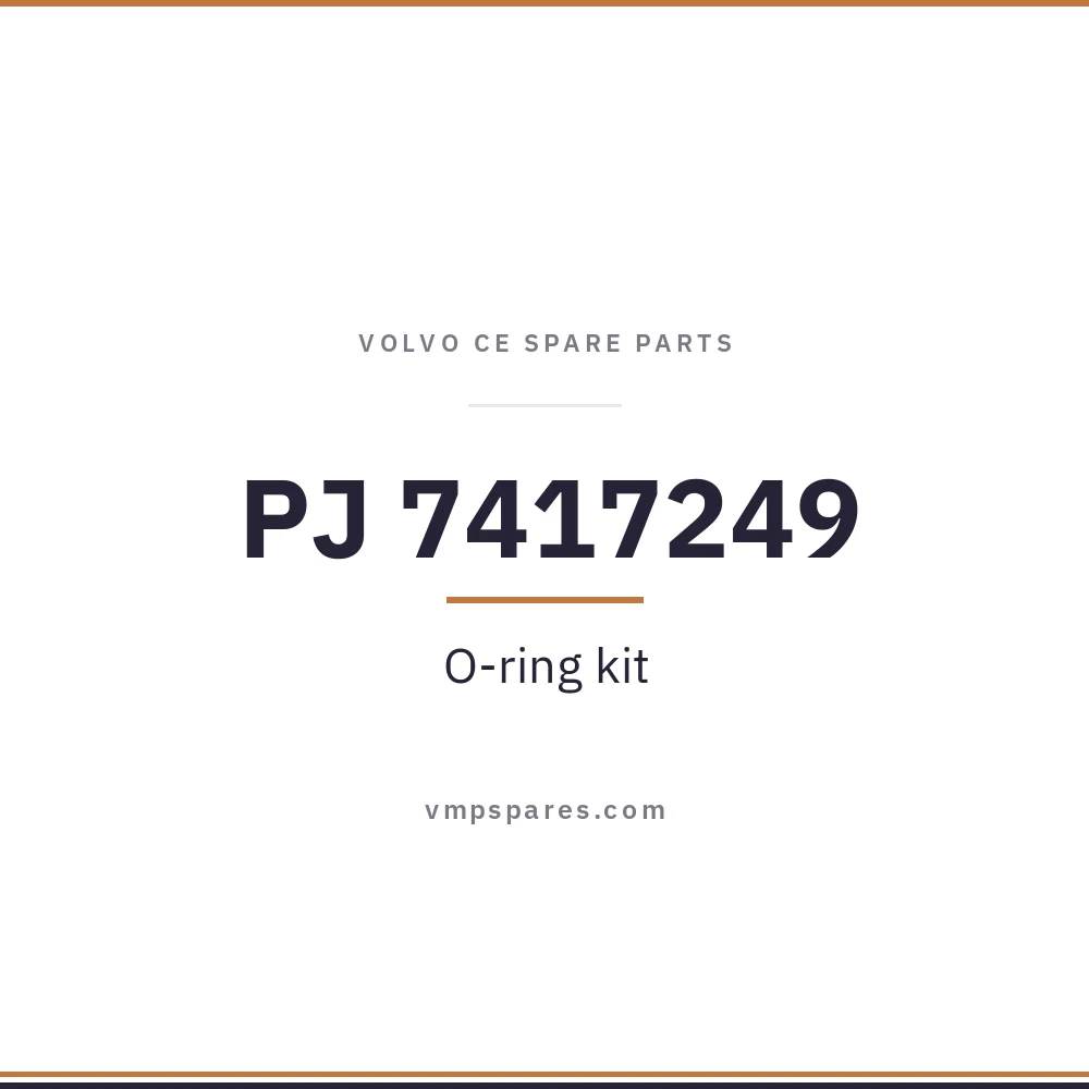 PJ 7417249 – O-ring kit