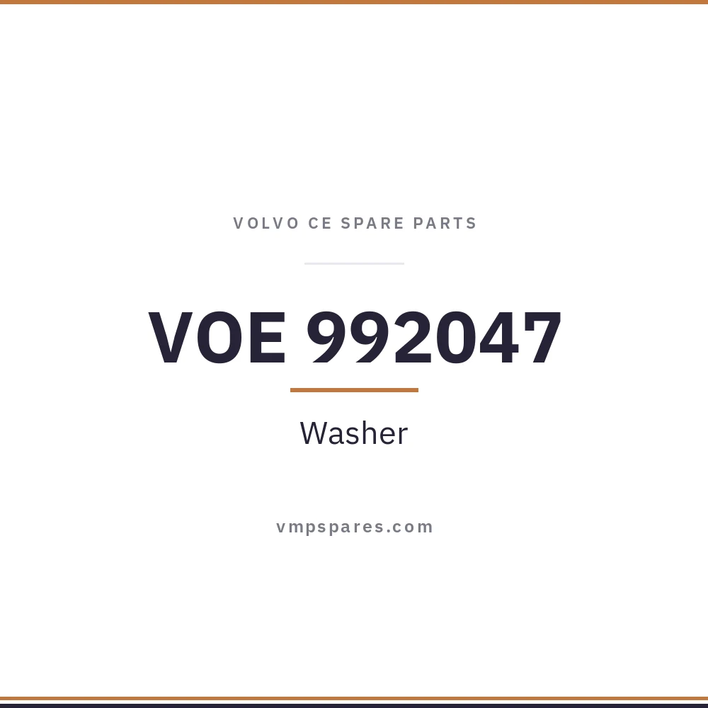 VOE 992047 – Washer