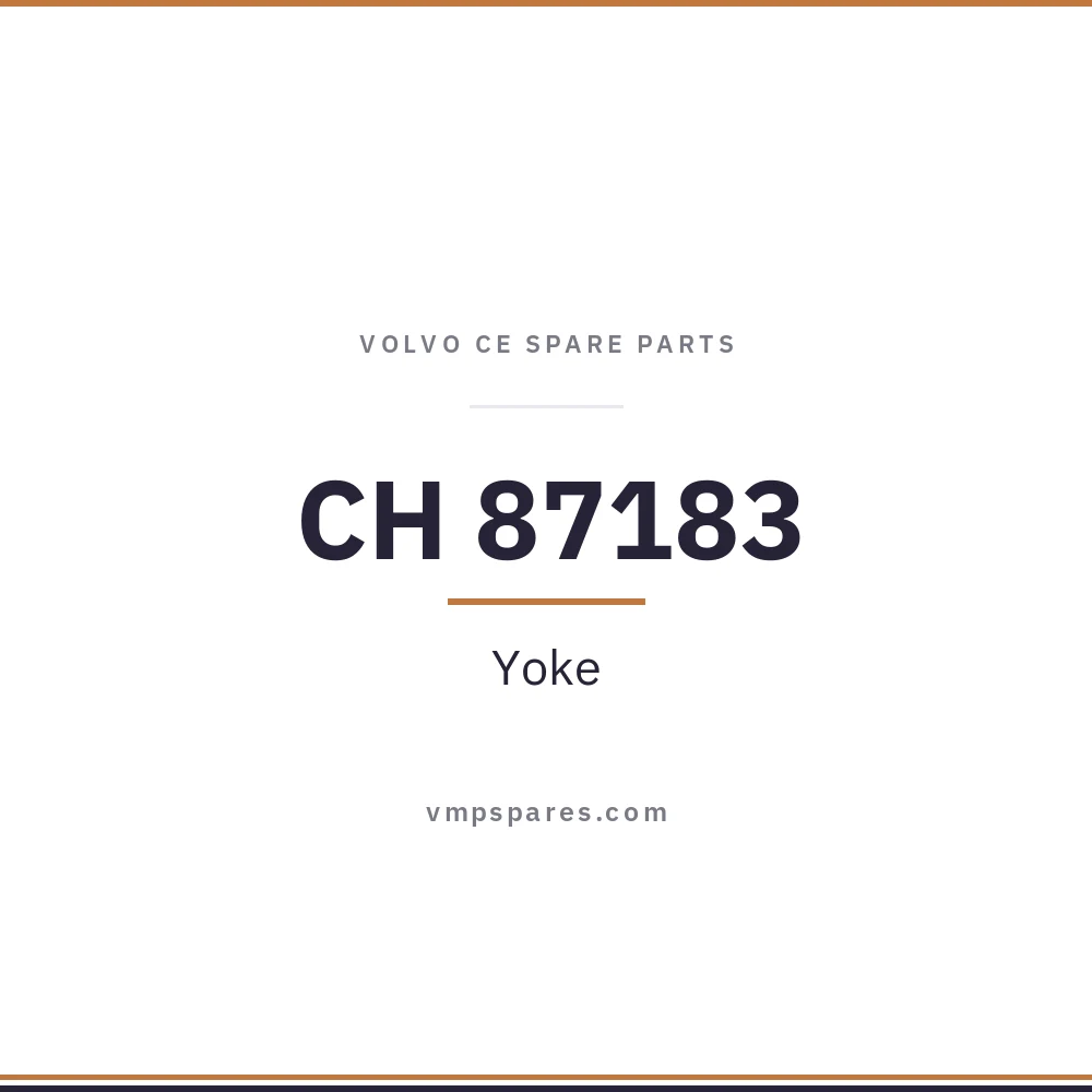 CH 87183 – Yoke