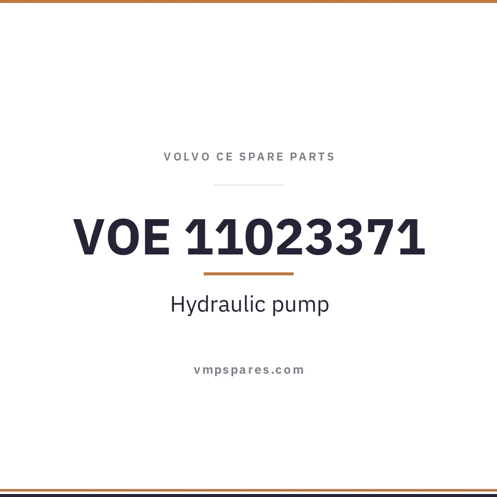 VOE 11023371 – Hydraulic pump