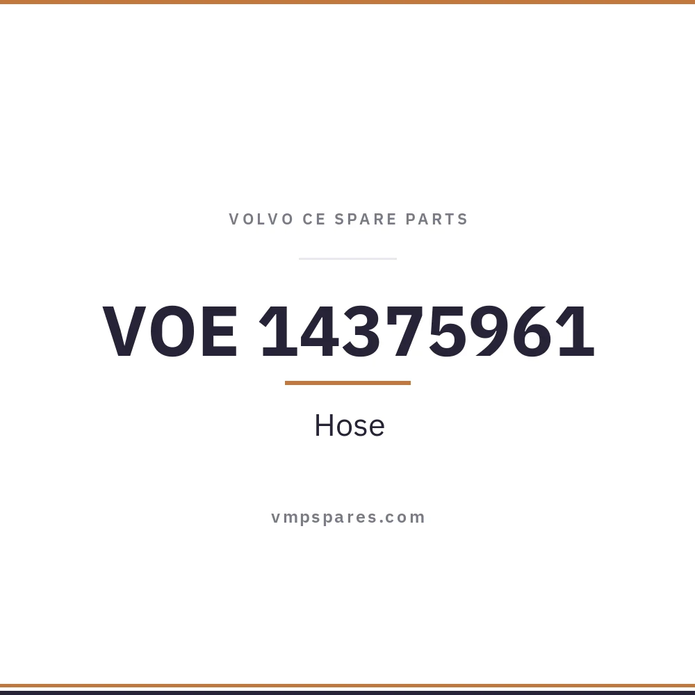 VOE 14375961 – Hose