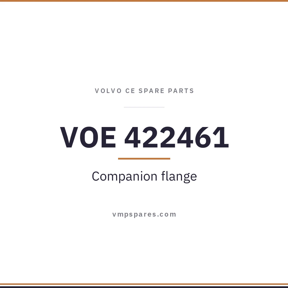 VOE 422461 – Companion flange