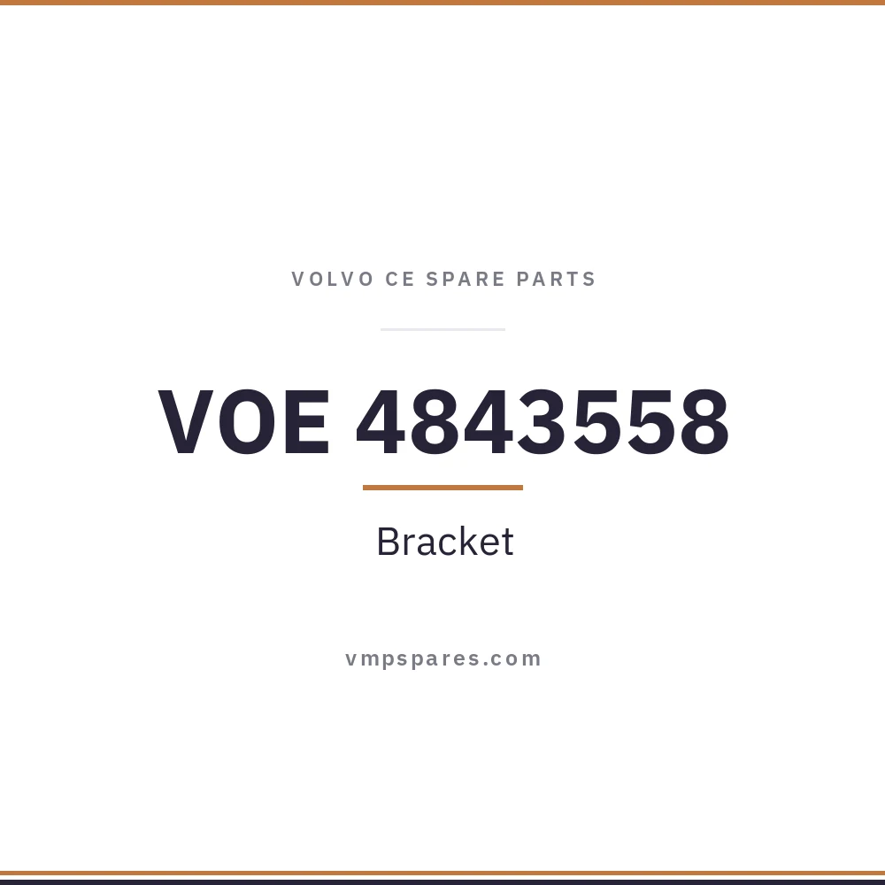 VOE 4843558 – Bracket