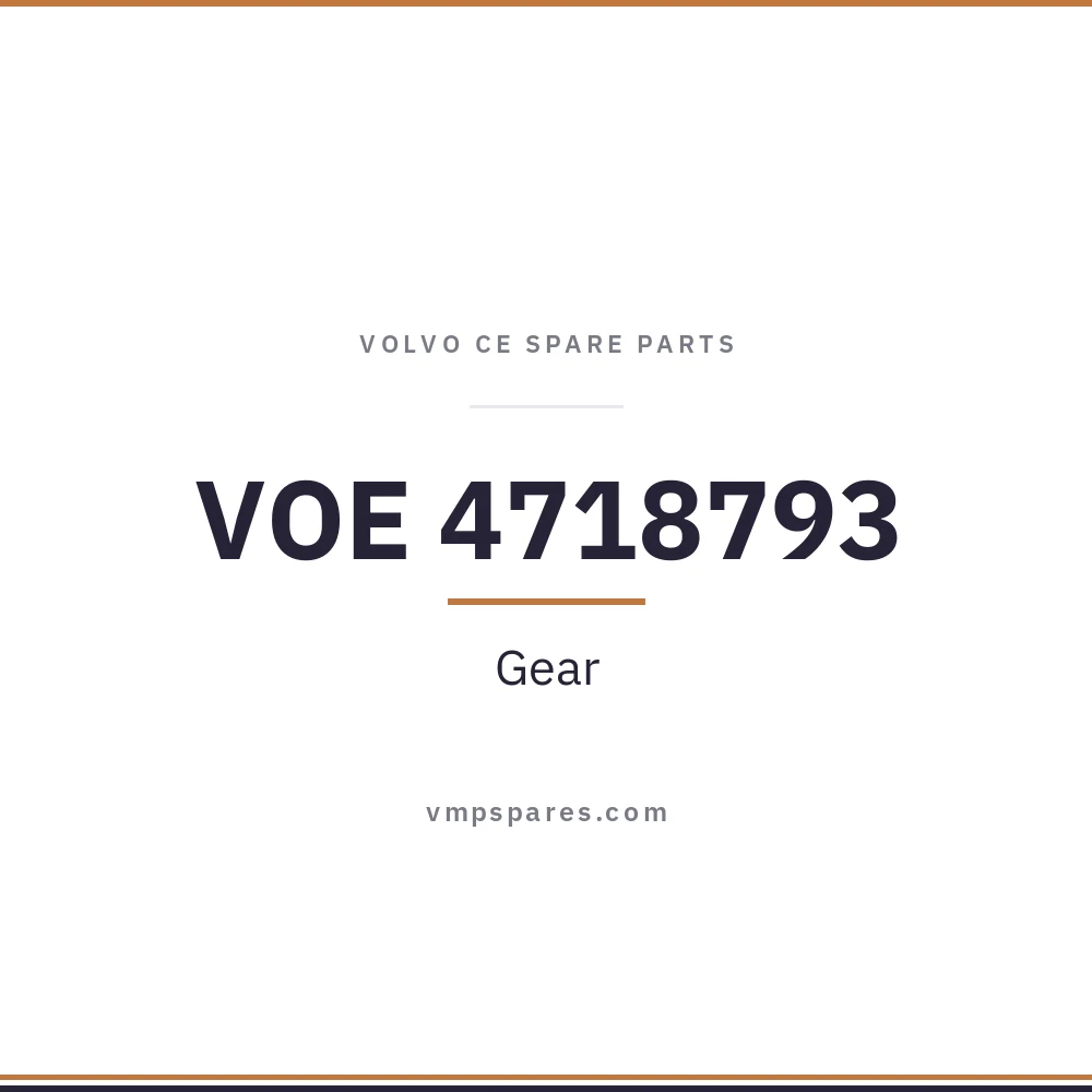 VOE 4718793 – Gear