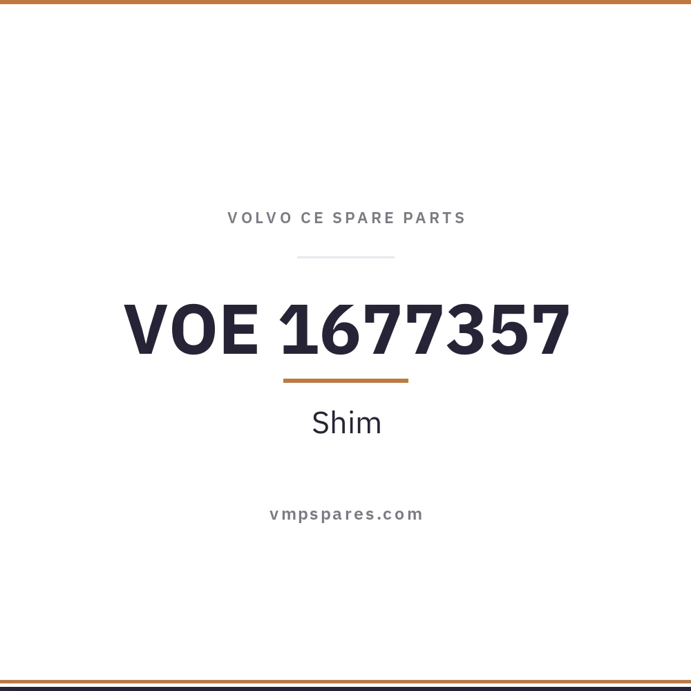 VOE 1677357 – Shim