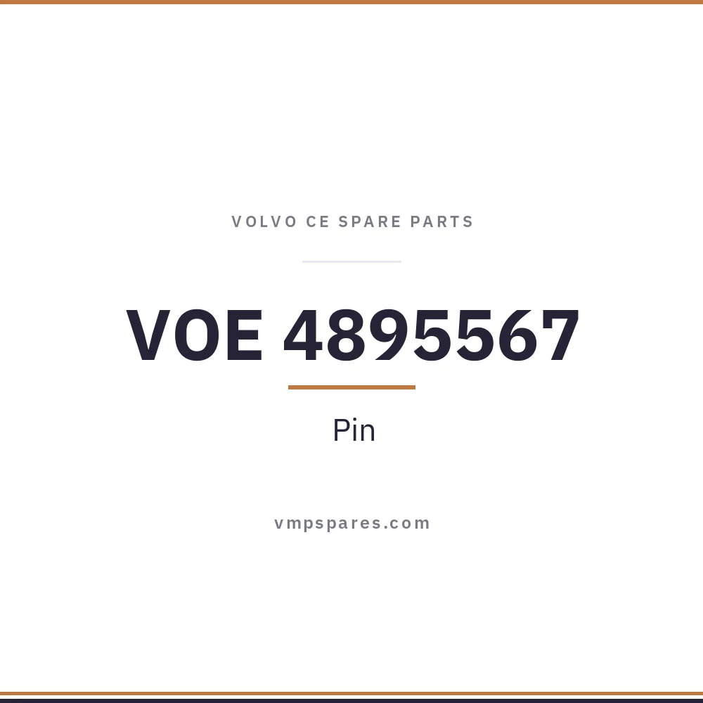 VOE 4895567 – Pin