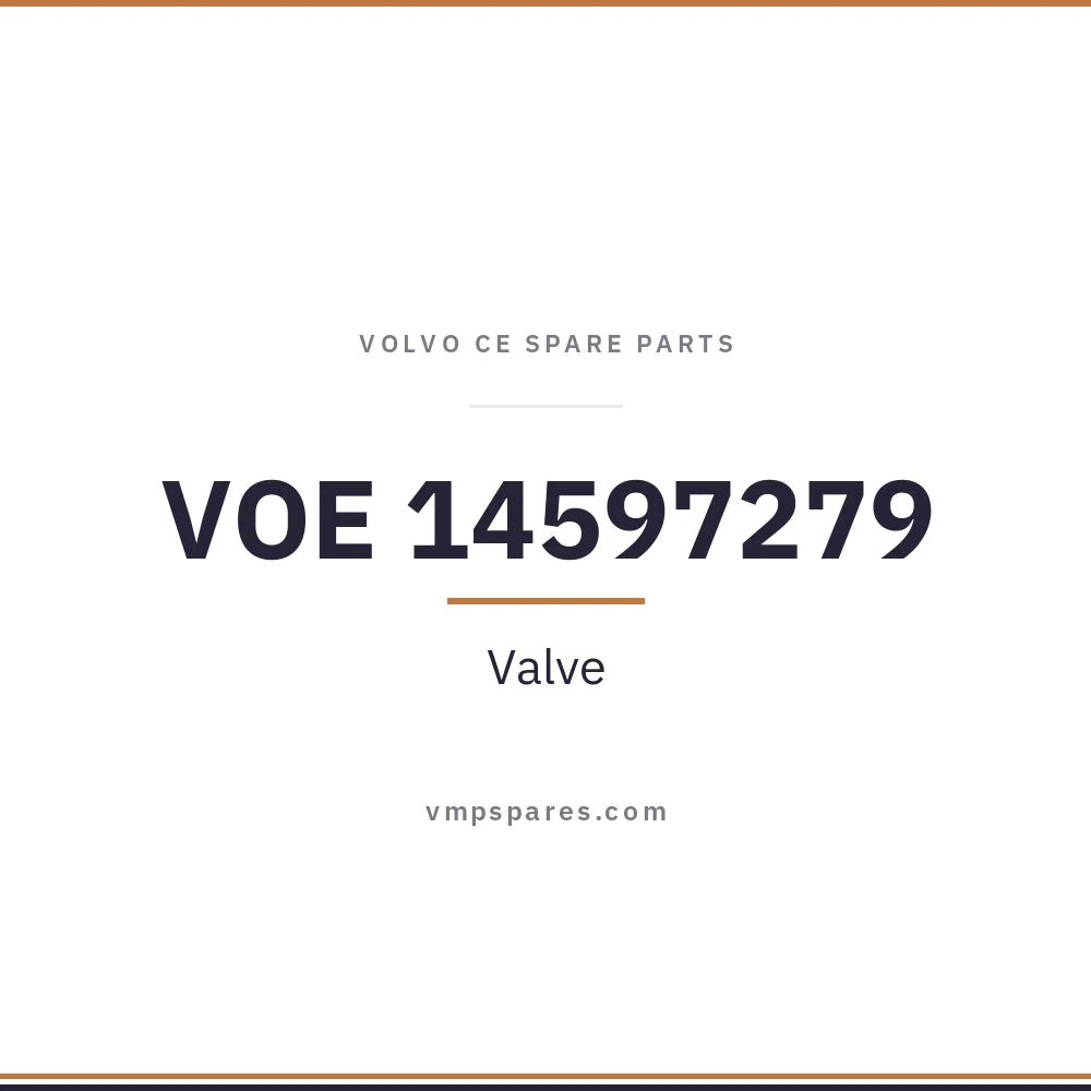 VOE 14597279 – Valve