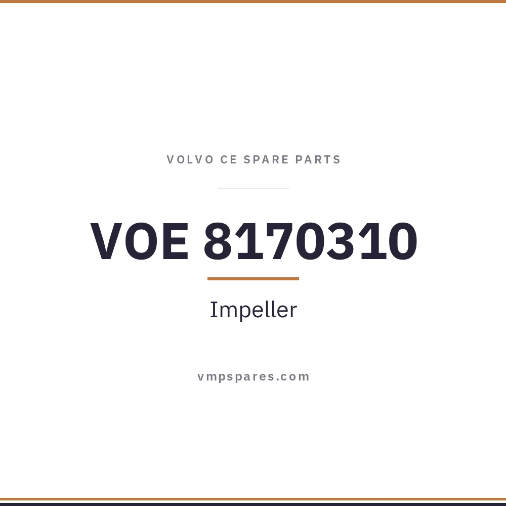 VOE 8170310 – Impeller