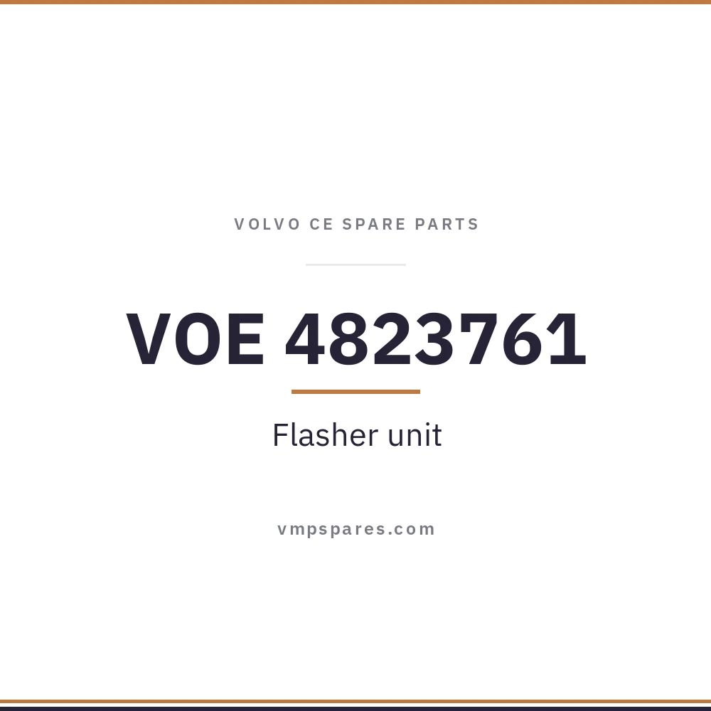 VOE 4823761 – Flasher unit