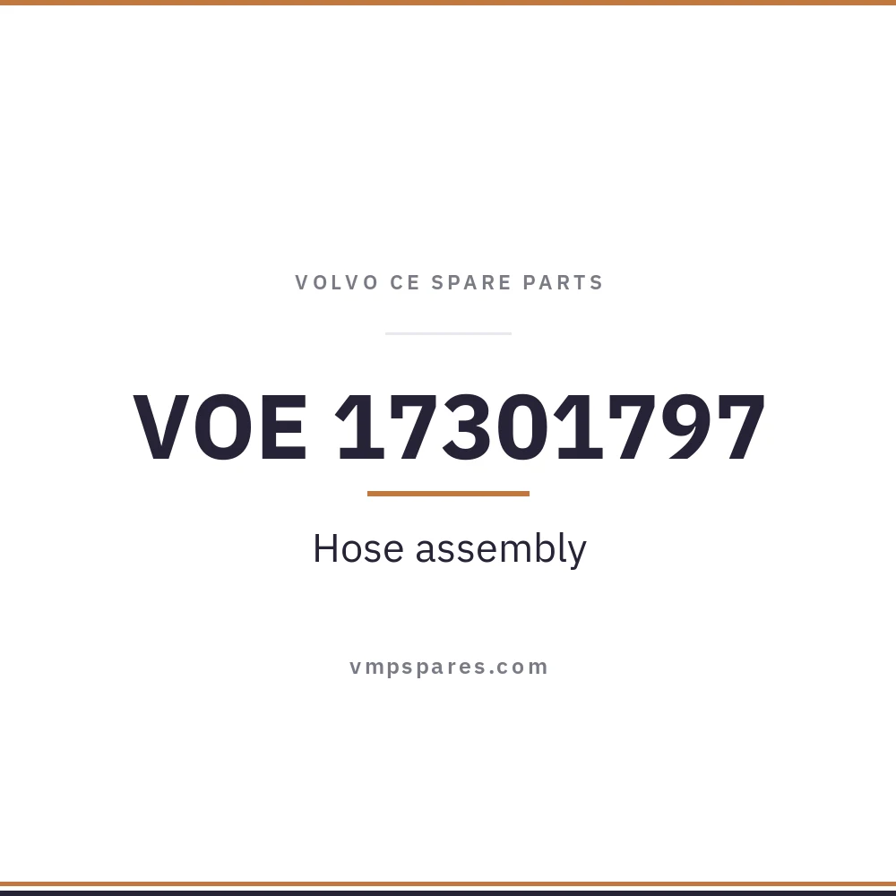 VOE 17301797 – Hose assembly
