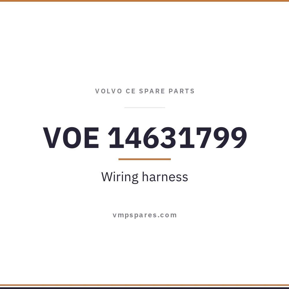 VOE 14631799 – Wiring harness