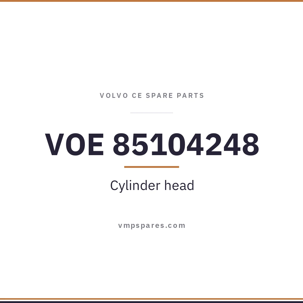 VOE 85104248 – Cylinder head