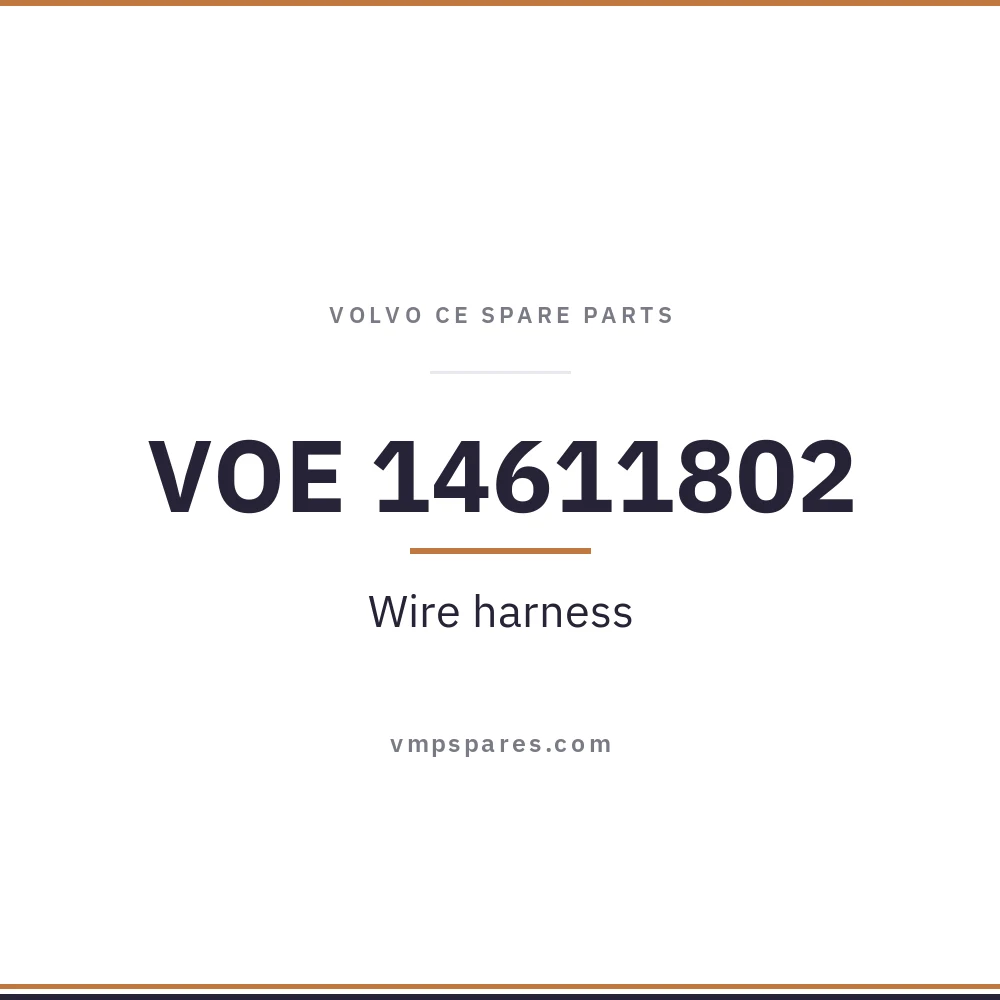 VOE 14611802 – Wire harness