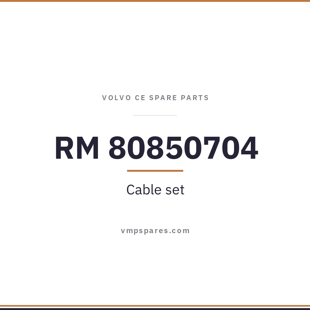 RM 80850704 – Cable set