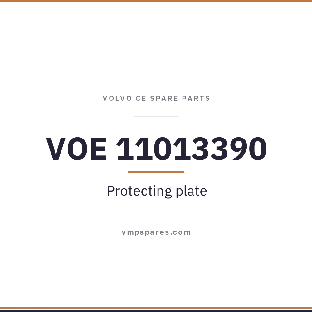 VOE 11013390 – Protecting plate