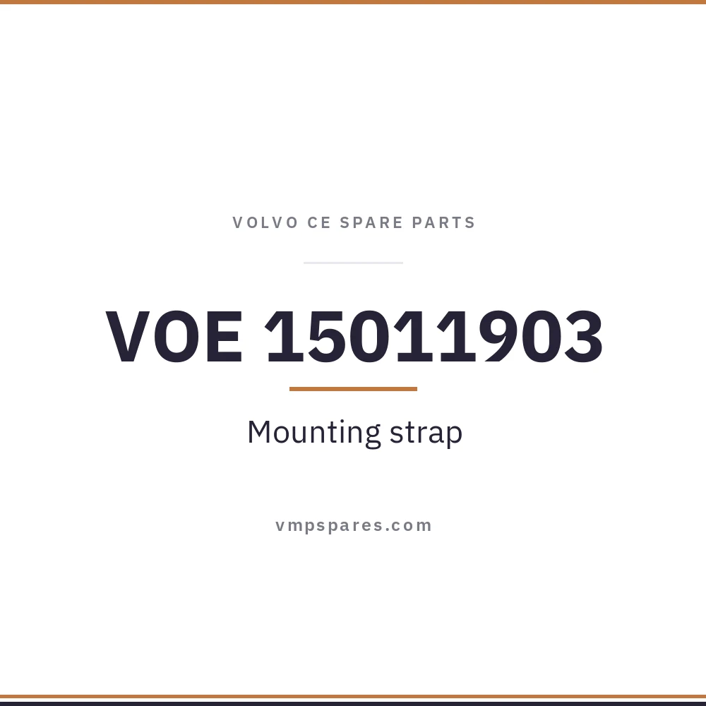 VOE 15011903 – Mounting strap