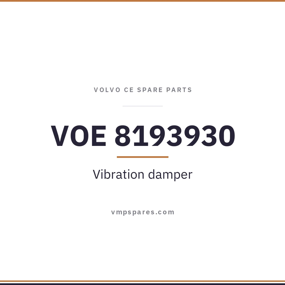 VOE 8193930 – Vibration damper