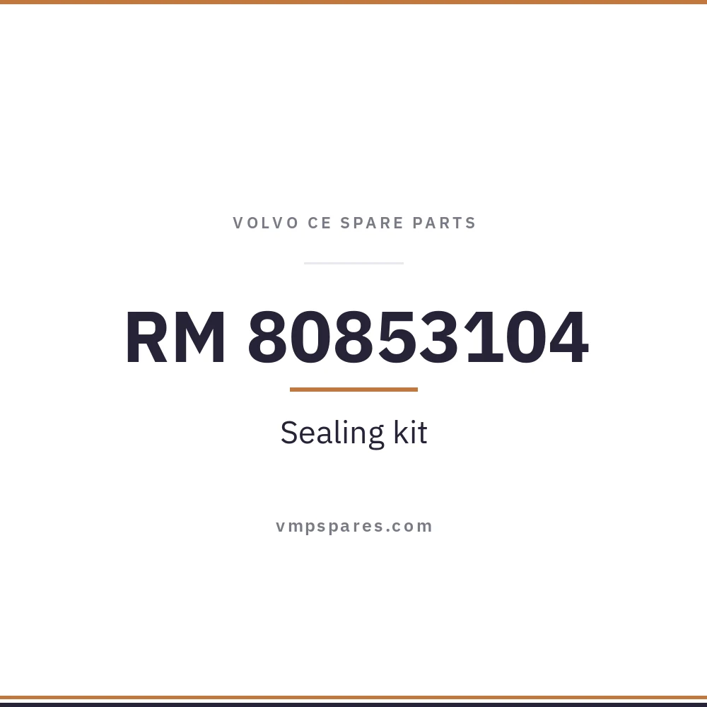 RM 80853104 – Sealing kit
