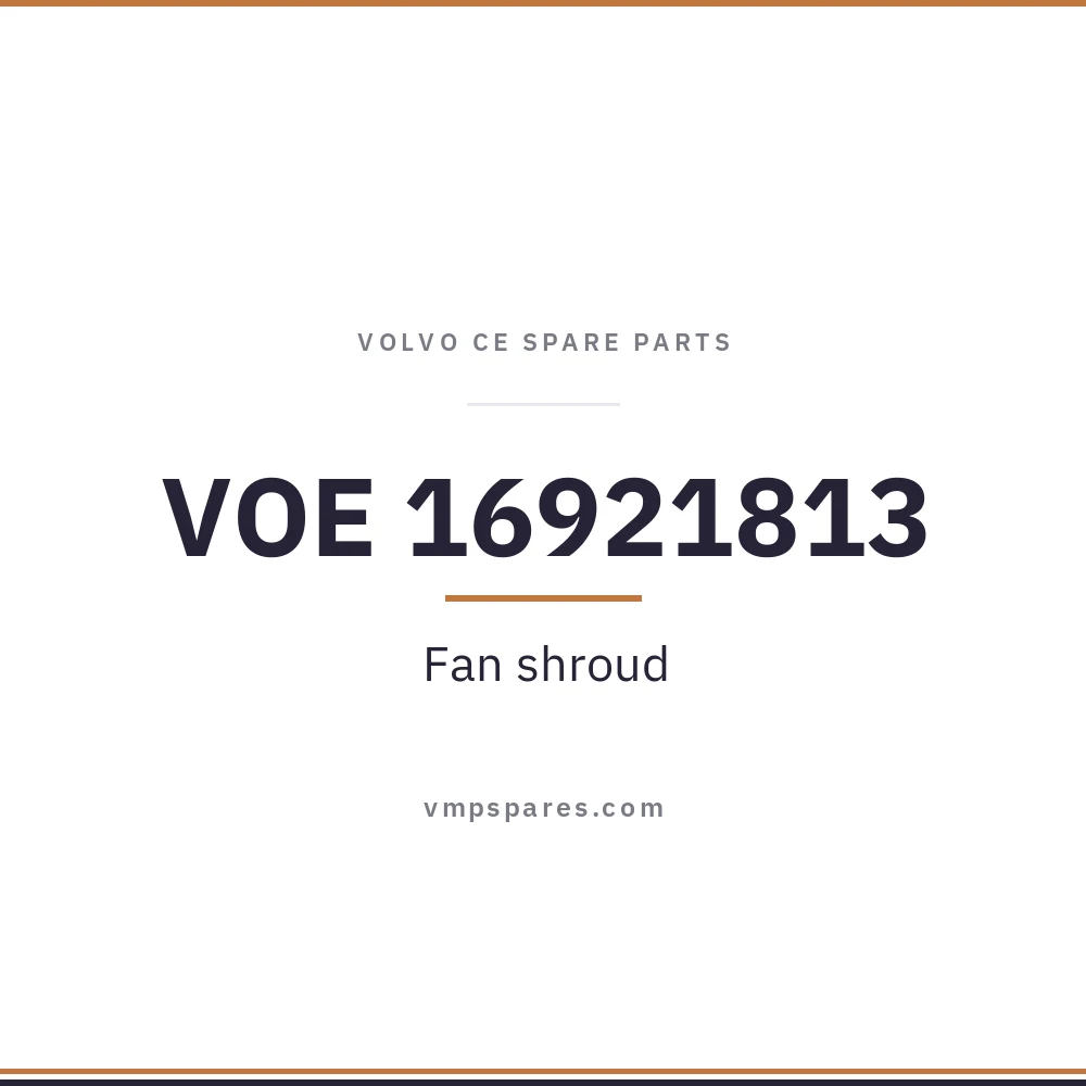 VOE 16921813 – Fan shroud
