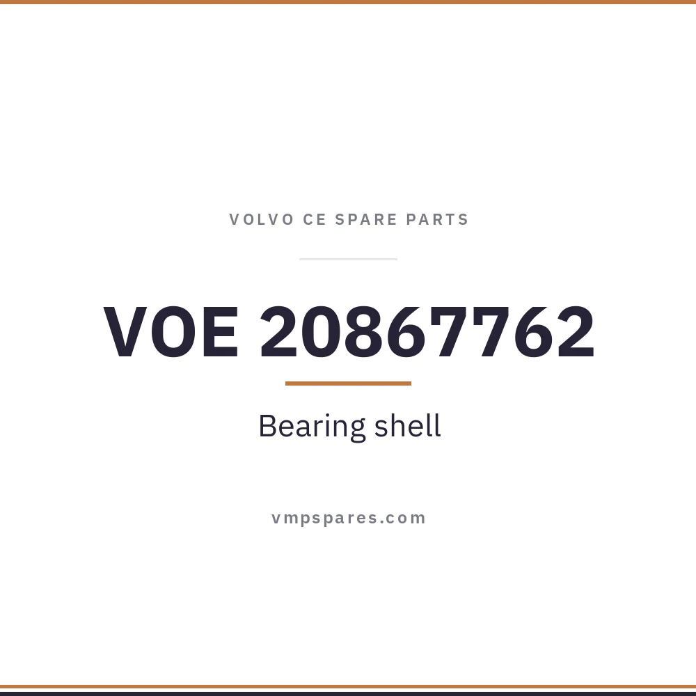 VOE 20867762 – Bearing shell