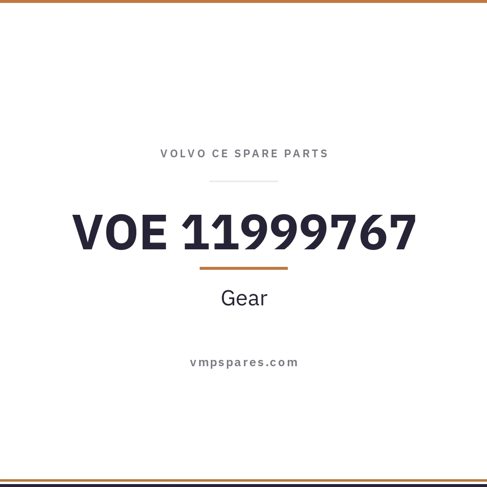 VOE 11999767 – Gear