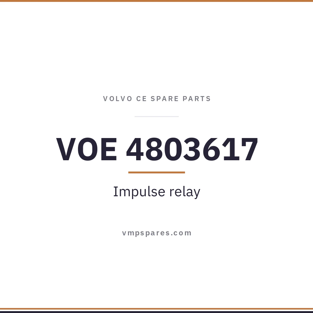 VOE 4803617 – Impulse relay