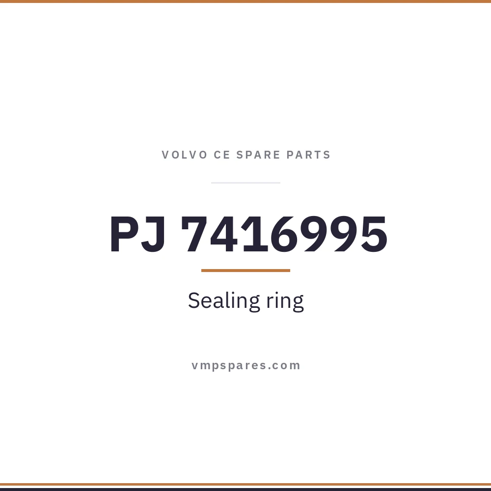 PJ 7416995 – Sealing ring
