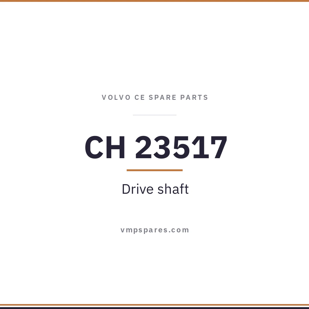 CH 23517 – Drive shaft