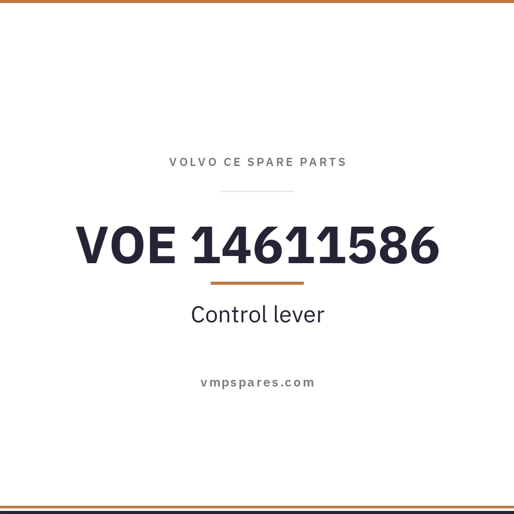 VOE 14611586 – Control lever