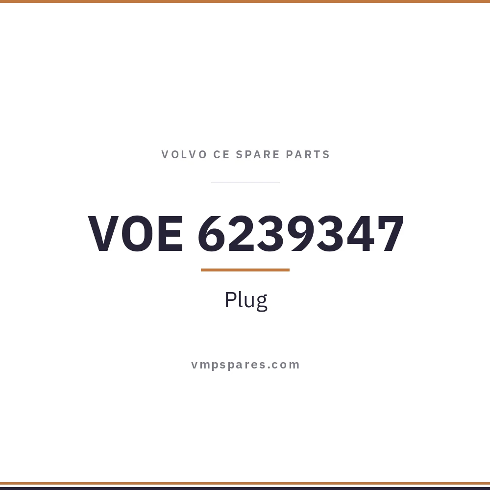VOE 6239347 – Plug