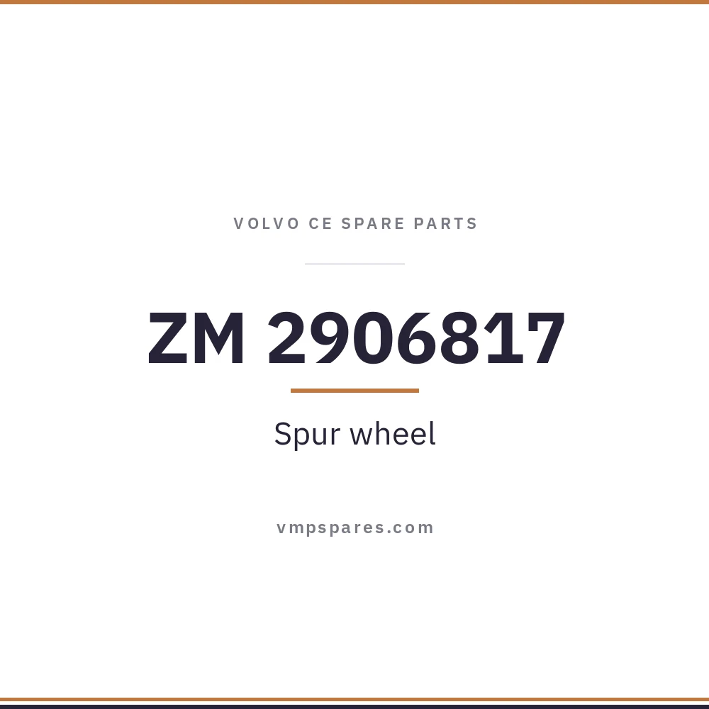 ZM 2906817 – Spur wheel
