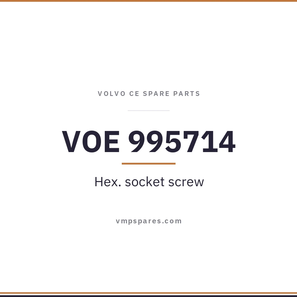 VOE 995714 – Hex. socket screw