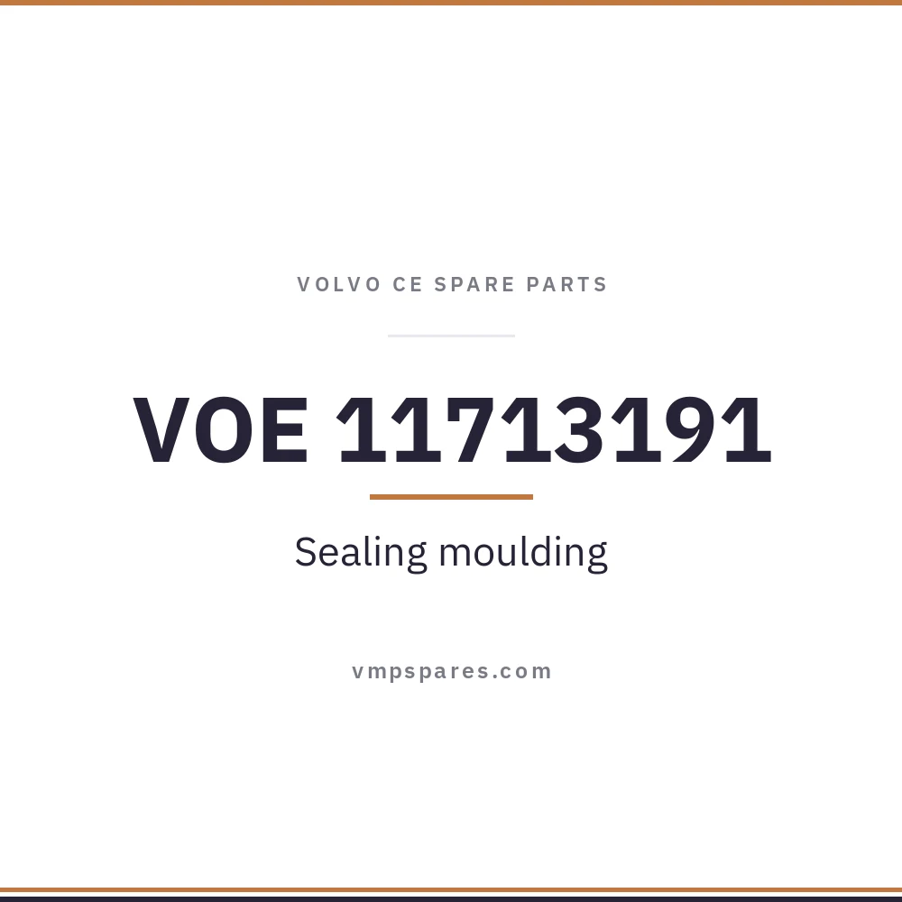 VOE 11713191 – Sealing moulding