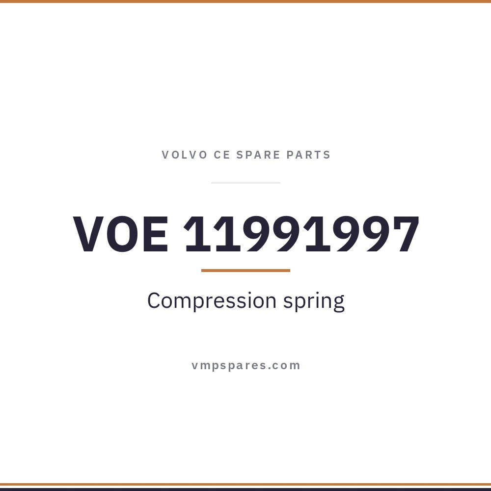 VOE 11991997 – Compression spring