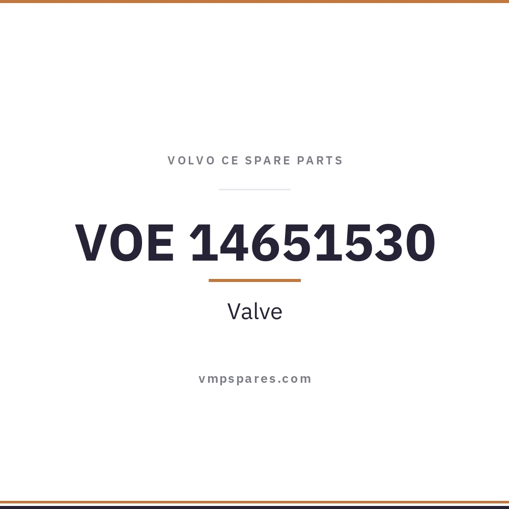VOE 14651530 – Valve